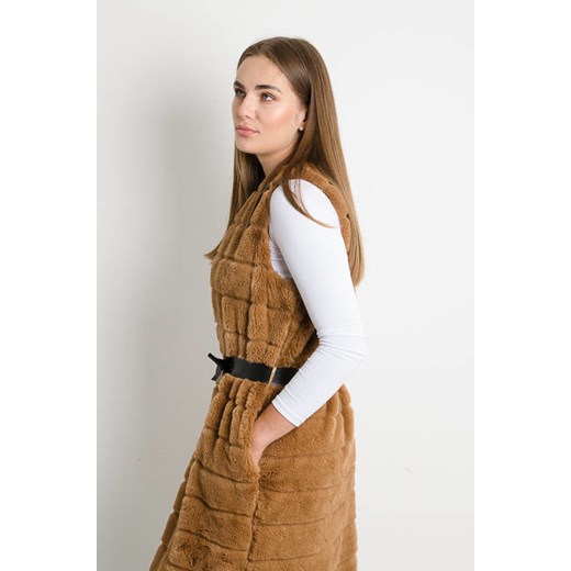 Kamizelka damska Olika casual brązowa