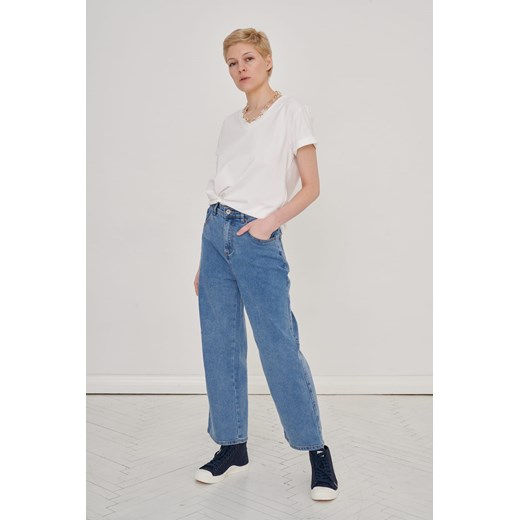 Jeansy Damskie 3D 1250 Dark Jeans Blue Shadow 40 blue shadow