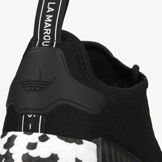 Buty sportowe męskie Adidas sznurowane na wiosnę czarne 