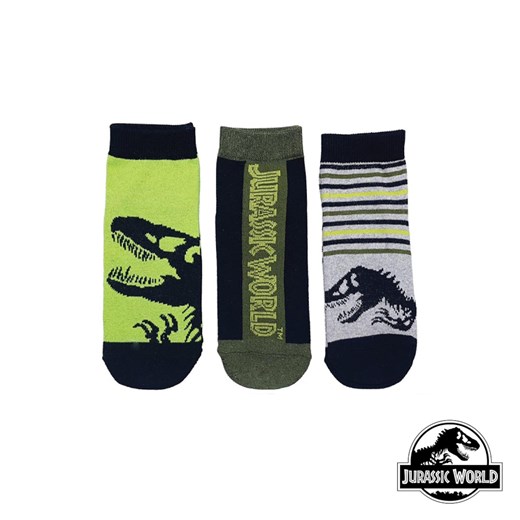 Boy's socks Jurassic World 3P Universal 23/26 Factcool
