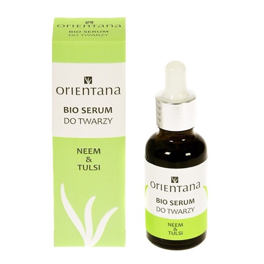 Orientana Neem &amp; Tulsi - bio serum do twarzy 30ml 30 ml wyprzedaż SuperPharm.pl