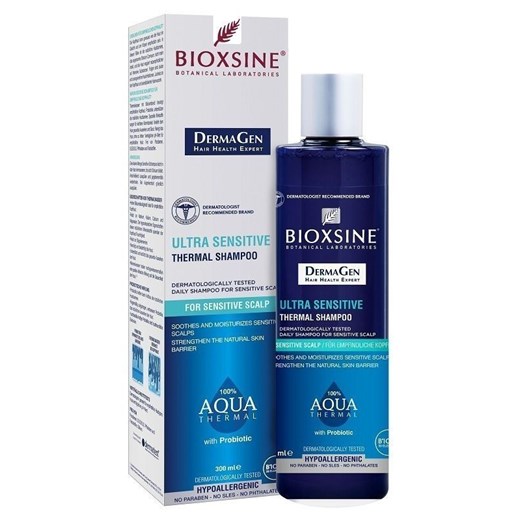 Bioxsine Dermagen Aqua Thermal - Szampon dla skóry wrażliwej 300ml Bioxsine 300 ml okazyjna cena SuperPharm.pl