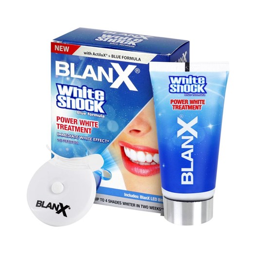 Blanx White Shock Intensywny System Wybielający 50 ml+ Blanx Led Bite Blanx 50 ml promocja SuperPharm.pl