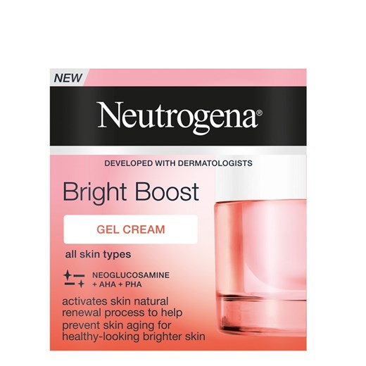 Neutrogena Bright Boost - Rozświetlający Żel-Krem 50ml Neutrogena 50 ml wyprzedaż SuperPharm.pl