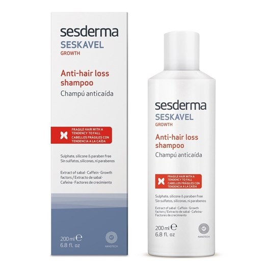 Sesderma Seskavel - szampon przeciw wypadaniu włosów 200ml Sesderma 200 ml okazja SuperPharm.pl
