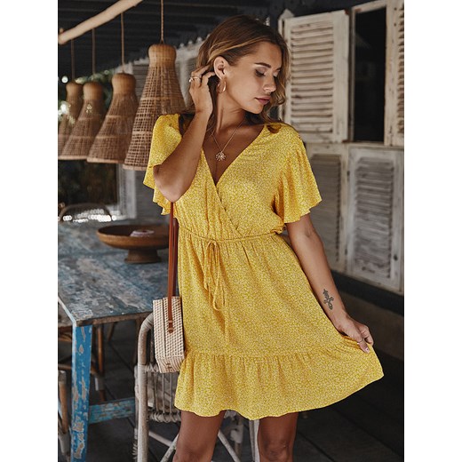 Sukienka w kolorze żółtym Coconut Sunwear S Limango Polska promocja