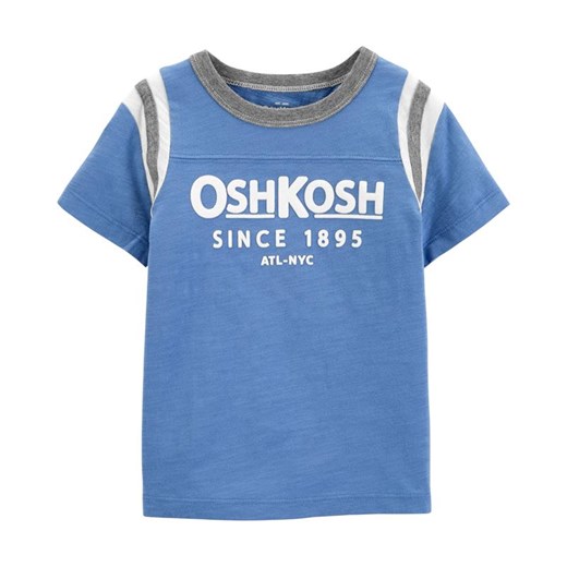 T-shirt Logo niebieski Oshkosh 72 promocja Carter's OshKosh