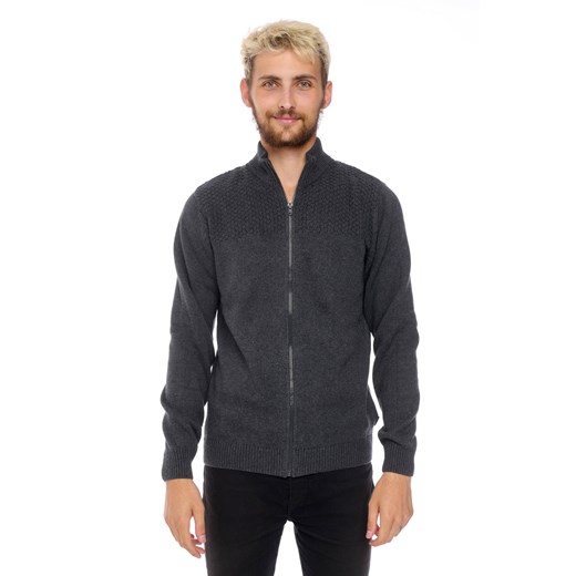 WRANGLER FULL ZIP KNIT BLACK W8A3RK100 Wrangler XXL panjeans.pl
