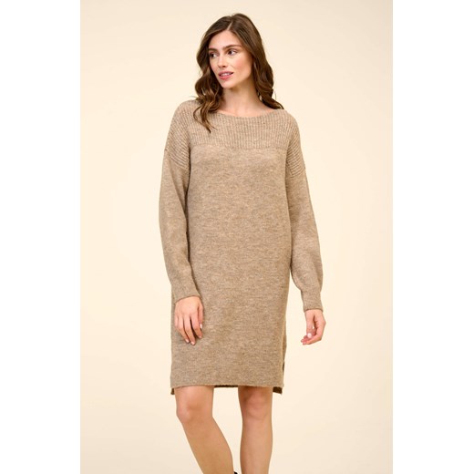 Luźna sukienka z dzianiny XL orsay.com