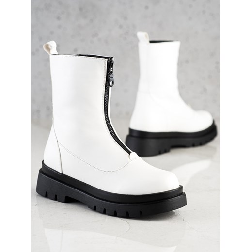 BIAŁE WORKERY NA SUWAK Evento 37 zoio.pl