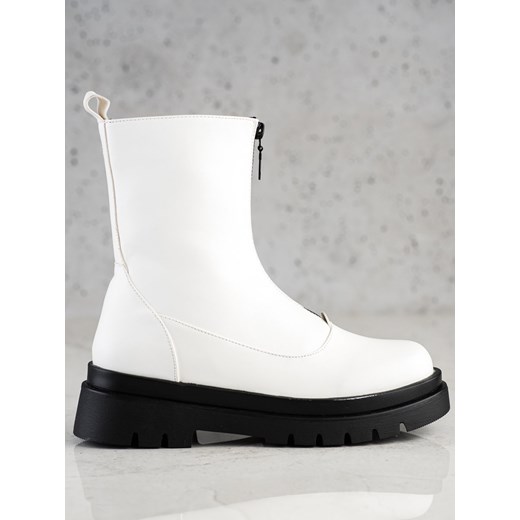 BIAŁE WORKERY NA SUWAK Evento 36 zoio.pl