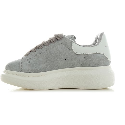 Alexander McQueen buty sportowe dziecięce ze skóry