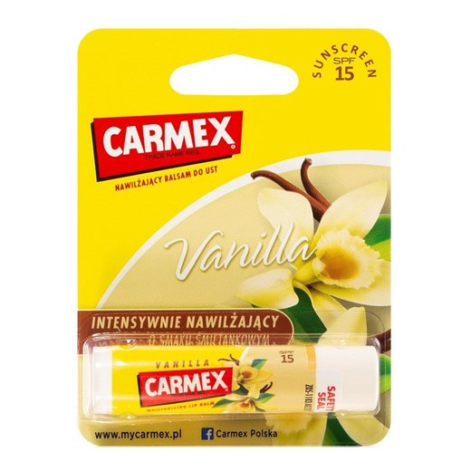 Carmex Vanilia SPF15 - sztyft 4,25g Carmex  okazyjna cena SuperPharm.pl