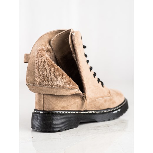 ZAMSZOWE TRAPERKI Z OCIEPLENIEM 37 czasnabuty.pl