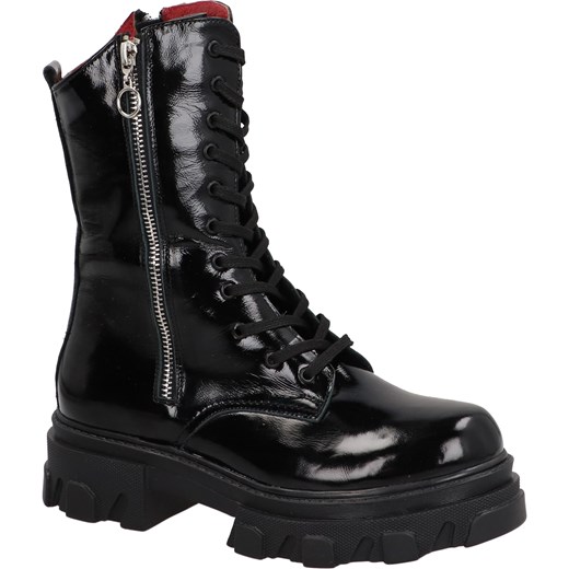 VENEZIA Lakierowane botki - 93702 BLACK Venezia 38 Venezia
