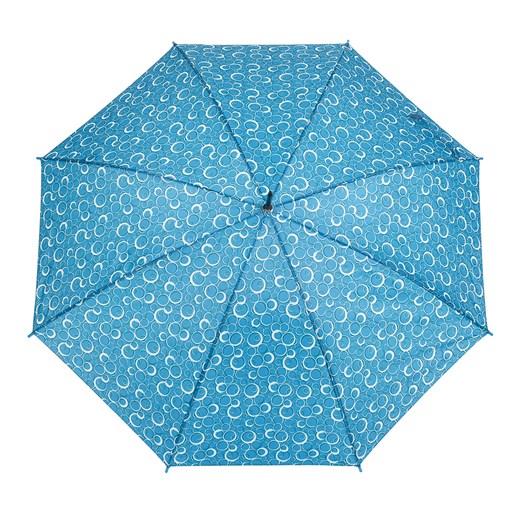 Parasol niebieski Perletti elegancki 
