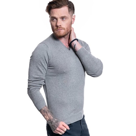 Sweter męski szary Mustang