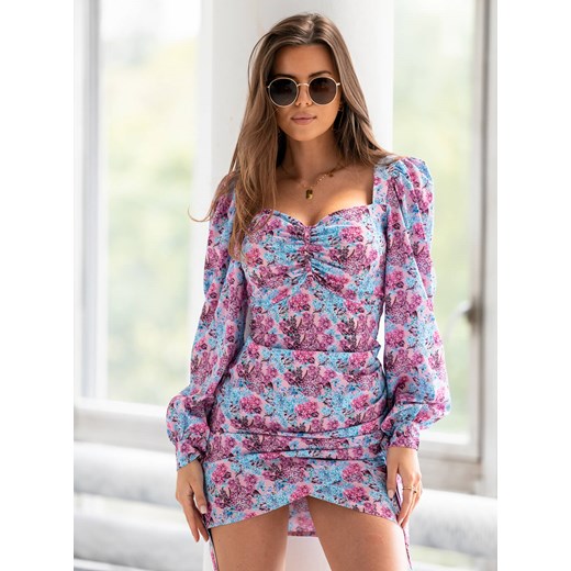 Sukienka Aldina - w kwiaty 3 Selfieroom XS Selfieroom.pl
