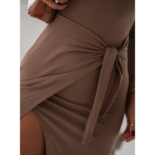 Sukienka Mariette - mocca Selfieroom one size Selfieroom.pl