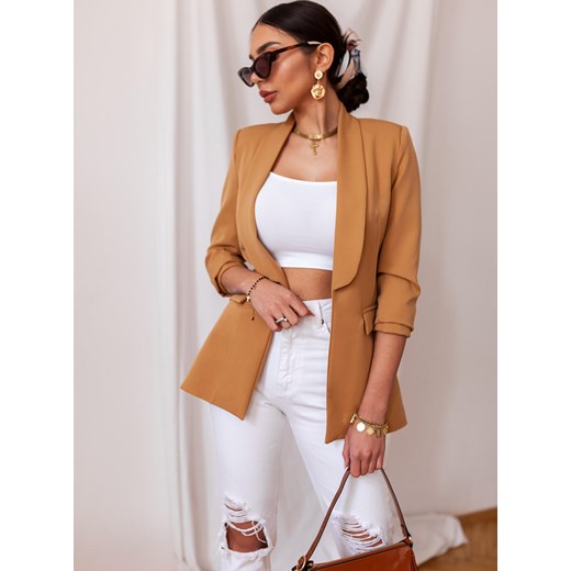 Marynarka Dassa - camel Selfieroom one size promocja Selfieroom.pl