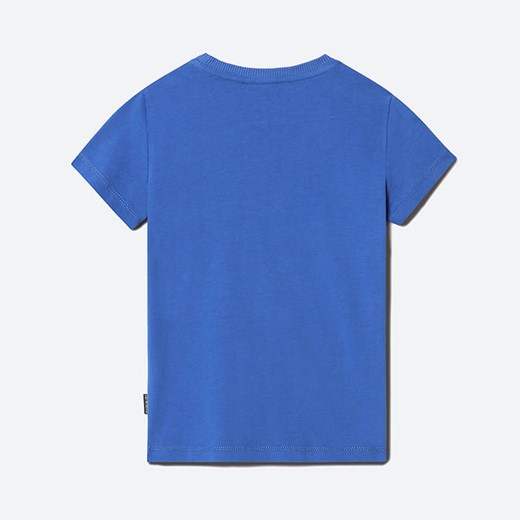 T-shirt chłopięce niebieski Napapijri z krótkim rękawem 