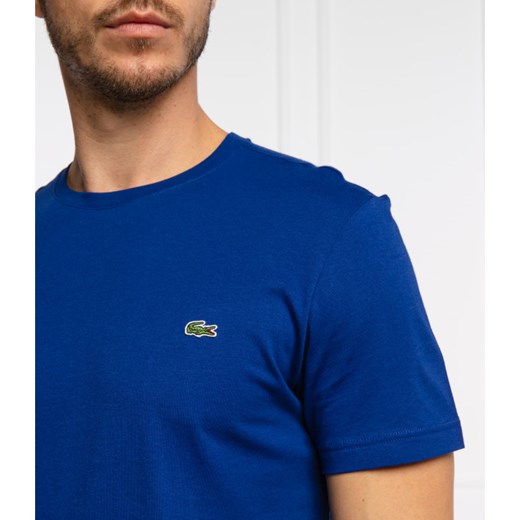 T-shirt męski Lacoste wiosenny z krótkim rękawem 
