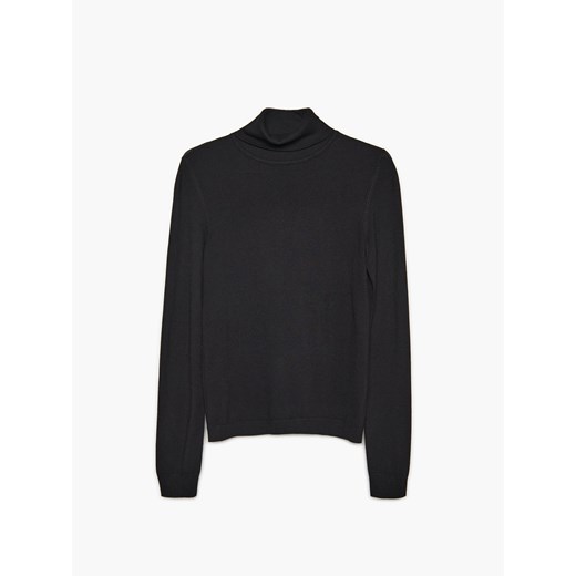 Cropp - Sweter z golfem - czarny ze sklepu Cropp w kategorii Swetry damskie - zdjęcie 121031513