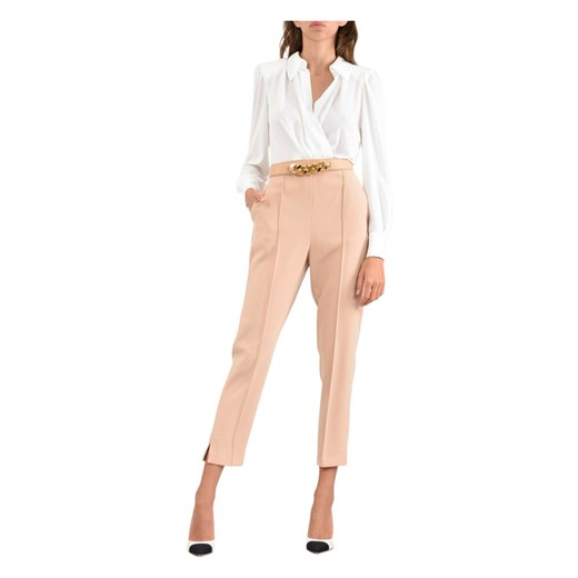 Combination jumpsuit with trousers and crossover blouse Elisabetta Franchi 46 IT showroom.pl