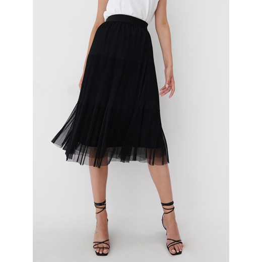 Mohito - Plisowana spódnica midi - Czarny Mohito 34 Mohito