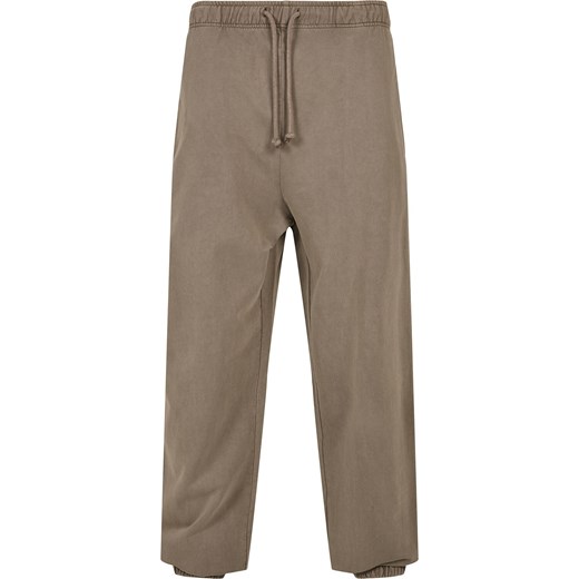 Urban Classics - Overdyed Tracksuit Trousers - Spodnie dresowe - khaki L EMP