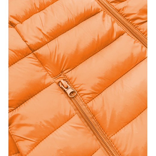 PIKOWANA KURTKA DAMSKA POMARAŃCZOWA (20313) Goodlookin.pl L (40) goodlookin.pl
