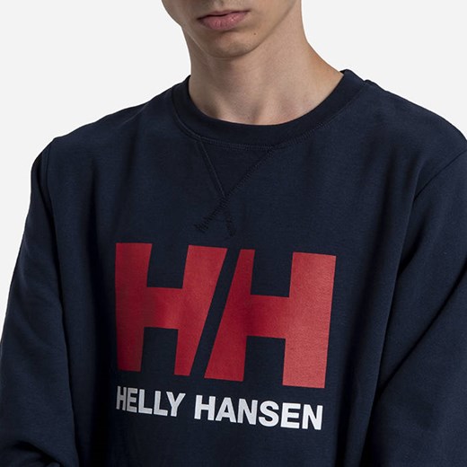 Bluza męska Helly Hansen Logo Crew Sweatshirt 34000 597 Helly Hansen XL promocja sneakerstudio.pl