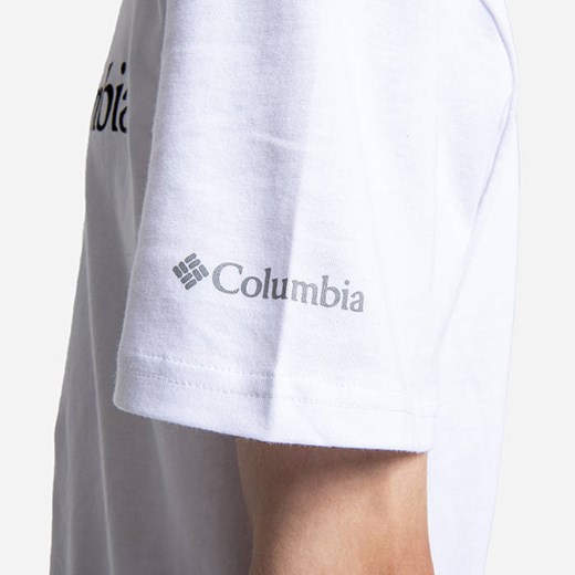 Koszulka męska Columbia CSC Basic Logo Short Sleeve 1680053 100 Columbia L wyprzedaż sneakerstudio.pl