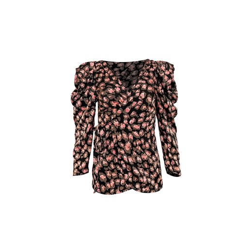 Koszula damska Chiara Wear wielokolorowa w abstrakcyjnym wzorze casual