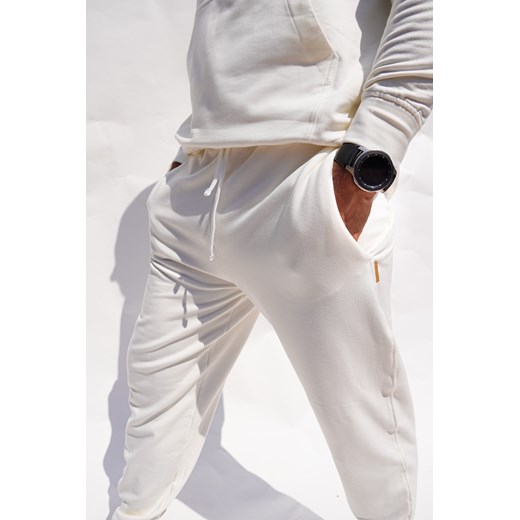Białe spodnie męskie Chiara Wear 