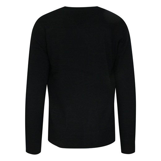 Sweter Czarny Zapinany na Guziki, Kardigan Elegancki, z Kieszonkami -BRAVE SOUL SWBRSAW21FARABIjetblack XL JegoSzafa.pl