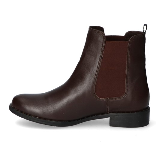 Botki Karino casual skórzane 