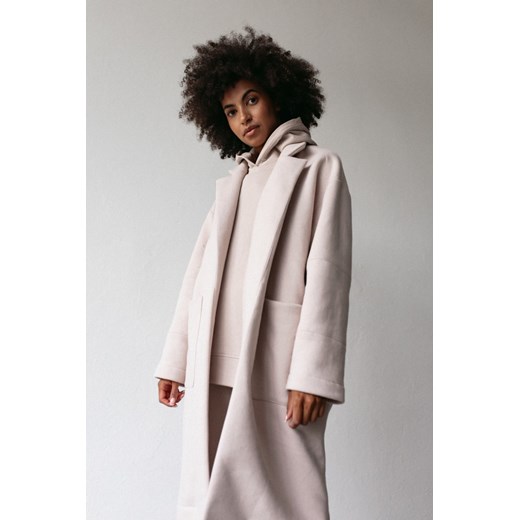 Płaszcz damski beżowy 