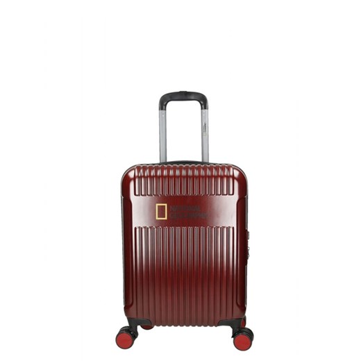 Mała kabinowa walizka NATIONAL GEOGRAPHIC TRANSIT Czerwona National Geographic promocyjna cena Bagażownia.pl