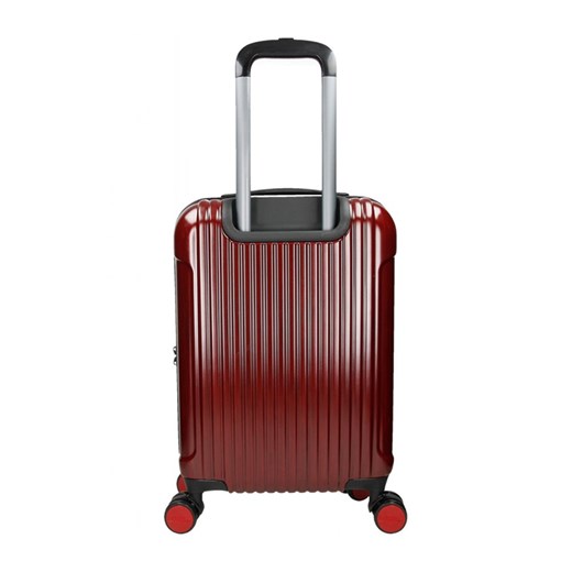 Mała kabinowa walizka NATIONAL GEOGRAPHIC TRANSIT Czerwona National Geographic promocyjna cena Bagażownia.pl