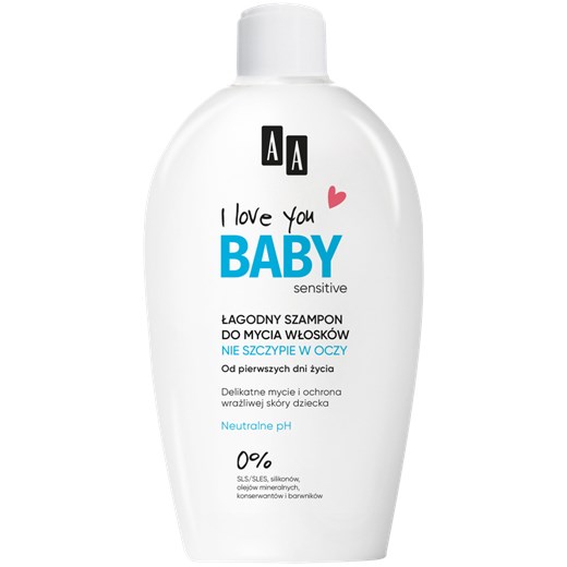 AA I Love you Baby Łagodny szampon nawilżający  200 ml Oceanic_SA
