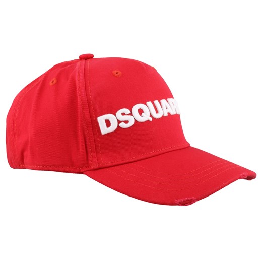 DSQUARED2 nowa czapka z daszkiem RED 2021 Dsquared2 EITALIA