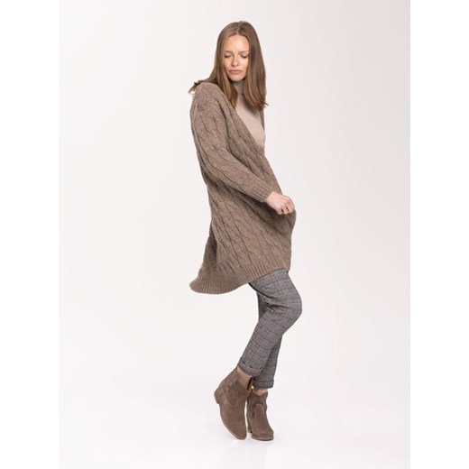 Sweter damski casual z poliamidu