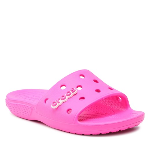 Klapki CROCS - Classic Crocs Slide 206121 Electric Pink Crocs 41.5 eobuwie.pl