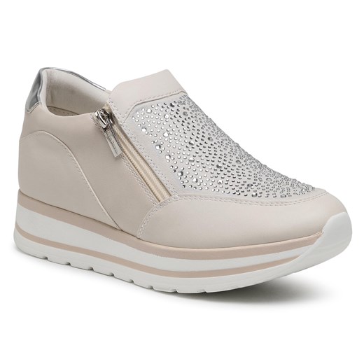 Sneakersy CLARA BARSON - WYL1710-13 Beige Clara Barson 38 eobuwie.pl