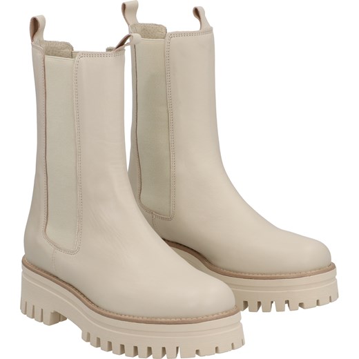 Botki Venezia bez zapięcia skórzane 