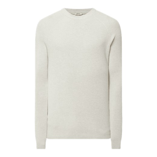 Sweter męski Esprit biały 