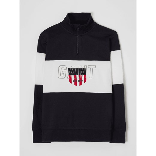 Bluza z kołnierzem z bawełny Gant 176 Peek&Cloppenburg