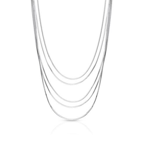 Naszyjnik srebrny kaskadowy SSX/NS398 ze sklepu W.KRUK w kategorii Naszyjniki - zdjęcie 121357630