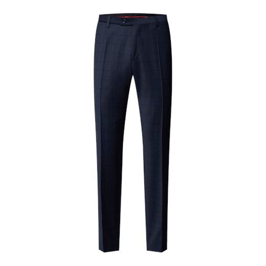 Spodnie do garnituru o kroju slim fit z wzorem w kratę model ‘Cedric’ Cg - Club Of Gents 102 Peek&Cloppenburg 